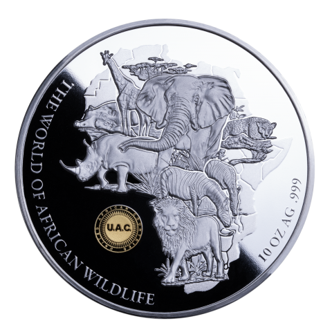 AFRICAN NATIONS WORLD OF AFRICAN NATIONS 10 OZ 3000 FRANCS SILVER COIN UNITED AFRICAN COUNTRIES 2025