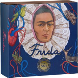 FRIDA 2 OZ 10 CEDI SREBRNA MONETA REPUBLIKA GHANY 2024