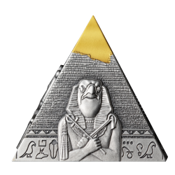 PYRAMIDS OF GIZA SET 3 COINS 1 Oz 2 Oz 3 Oz 2500 FRANCS SILVER COINS DJIBOUTI 2024