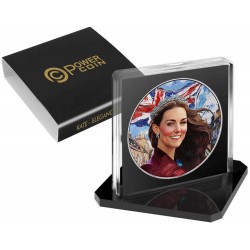 PRINCESS KATE - ELEGANCE IN ART - 1 OZ 2 POUNDS SILVER COIN BRITANNIA CHARLES III 2024