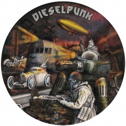 DIESELPUNK THE PUNK UNIVERSE 2 OZ 5 DOLLARS SILVER COIN NIUE 2023