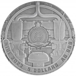 DIESELPUNK THE PUNK UNIVERSE 2 OZ 5 DOLLARS SILVER COIN NIUE 2023