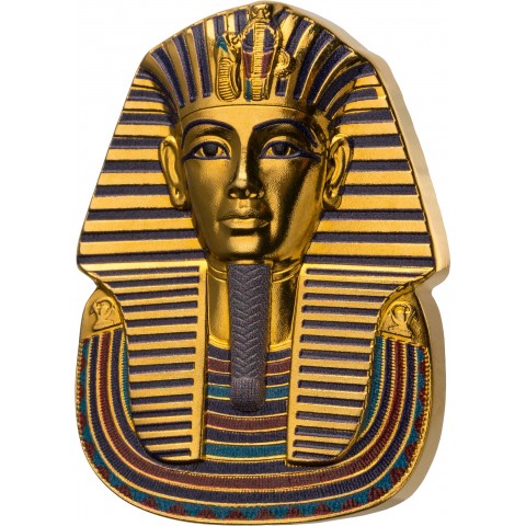 100 ANNIVERSARY TUTANKHAMON 30 gramm COPPER 24K GOLD PLATED