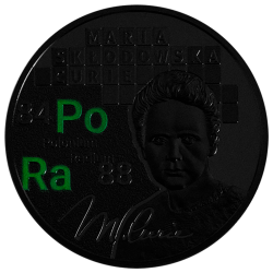 MARIA SKŁODOWSKA-CURIE 1 OZ 1 DOLAR SREBRNA MONETA NIUE 2024