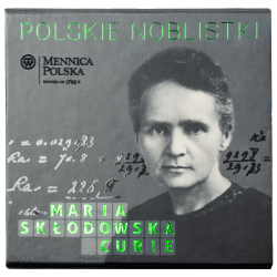 MARIA SKŁODOWSKA-CURIE 1 OZ 1 DOLAR SREBRNA MONETA NIUE 2024