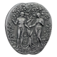 THE GARDEN OF EDEN 5 OZ 500 FRANCS SILVER COIN CAMEROON 2024