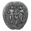 OGRODY EDENU THE GARDEN OF EDEN 5 OZ 500 FRANCS SREBRNA MONETA CAMEROON 2024