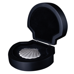 BIRTH OF VENUS SHELL COIN 3D 5 DOLLARS SILVER COIN SAMOA 2025