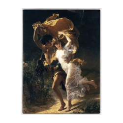 THE STORM BY PIERRE AUGUSTE COT 2,5 Oz Ag 750 g. Zn, 120 G. Cu 10000 FRANCS REPUBLIQUE DU CHAD 2024