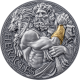 HERACLES THE GREAT GREEK MYTHOLOGY 2 OZ SILVER COIN 2000 FRANCS CFA CAMEROON 2025