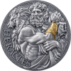 HERACLES THE GREAT GREEK MYTHOLOGY 2 OZ SILVER COIN 2000 FRANCS CFA CAMEROON 2025