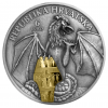 TRSAT DRAGON 2 OZ SILVER COIN 6 EURO MALTA 2024