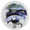 STARRY NIGHT EDVARD MUNCH 17.5 g SILVER COIN 500 FRANCS CFA CAMEROON 2024