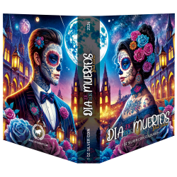 DIA DE LOS MUERTOS - BLACK WIDOW 1 OZ SILVER COIN MEXICO 2024