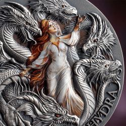 THE DRAGONOLOGY - MYTHICAL HYDRA 2 OZ 2000 FRANCS CAMEROON 2025