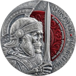 SI VIS PACEM, PARA BELLUM 2 OZ SILVER COIN 10 DOLLARS NIUE 2025