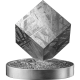 SPACE CUBE COIN MUONIONALUSTA 2 OZ 5 CEDIS SILVER COIN GHANA 2025