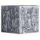 GREEK GODS SOLID KILO 3D CUBE SILVER COIN 500 FRANCS BURUNDI 2025