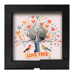 DRZEWO MIŁOŚCI LOVE TREE 17,5 G. 1 DOLLAR SREBRNA MONETA NIUE 2025