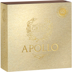 APOLLO MITOLOGIA GRECKA 2 OZ SREBRNA MONETA 2000 FRANCS KAMERUN 2025