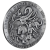 BATTLE OF ZAMA - ROMAN EMPIRE P.DE GREEF 5 OZ 50 DOLLARS SILVER COIN LIBERIA 2025
