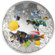CORAL REEF 1 OZ 2 DOLLARS SILVER COIN NIUE 2025