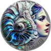 MERMAID - NATURE SPIRITS 2 OZ 2000 FRANCS SILVER COIN CAMEROON 2025