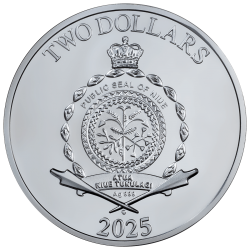 ATENA GRECKA BOGINI 1 OZ 2 DOLARY SREBRNA MONETA NIUE 2025