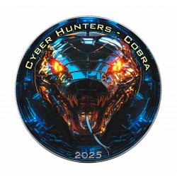 KOBRA - CYBER ŁOWCY - 1 OZ 1 DOLAR STANY ZJEDNOCZONE AMERYKI SREBRNA MONETA 2025