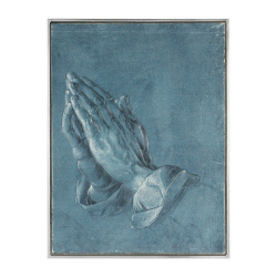 THE PRAYING HANDS ALBRECHT DURER 2.5 OZ 999 Ag, 750 g 999 Zn, 120 g 999 Cu 10000 CFA FRANCS REPUBLIC OF CHAD 2024