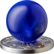 NEPTUN SYSTEM SOLARNY 2 OZ 10 CEDIS SREBRNA MONETA GHANA 2025