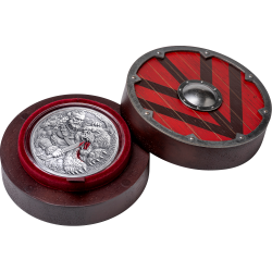 BJÖRN IRONSIDE THE WAY TO VALHALLA 2 OZ 2000 FRANCS SILVER COIN CAMEROON 2025