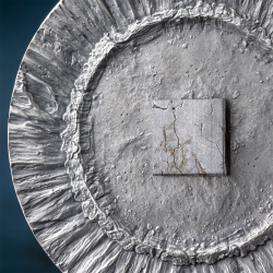 NANTAN METEORITE GEOGRAPHY 50 GRAMM 2000 FRANCS SILVER COIN CAMEROON 2025
