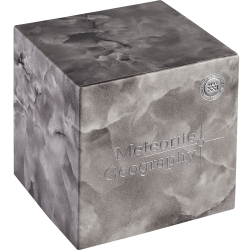 NANTAN METEORITE GEOGRAPHY 50 GRAMM 2000 FRANCS SILVER COIN CAMEROON 2025