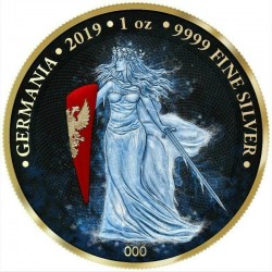 GERMANIA 2019 5 MARK Space X 1 Oz silver