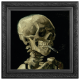 TREASURES OF WORLD PAINTING DARK EDITION VAN GOGH - SKELETON WITH BURNING CIGARETTE 1 OZ 1000 FRANCS CAMEROON 2025