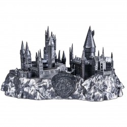 ZAMEK HOGWARTS HOGWARTS CASTLE HARRY POTTER 5 OZ 10 DOLLARS SREBRNA MONETA SAMOA 2025