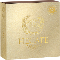 HECATE THE GREEK MYTHOLOGY 2 OZ SILVER COIN 2000 FRANCS CAMEROON 2025