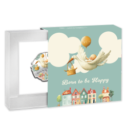 BĄDŹ SZCZĘŚLIWY BORN TO BE HAPPY 16,81 g. 500 FRANCS SILVER COIN CAMEROON 2025