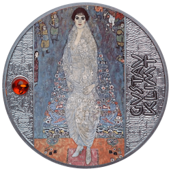 PORTRET BARONESSY ELISABETH BACHOFEN-ECHT GUSTAV KLIMT 17,5 G 500 FRANKÓW CFA KAMERUN 2024