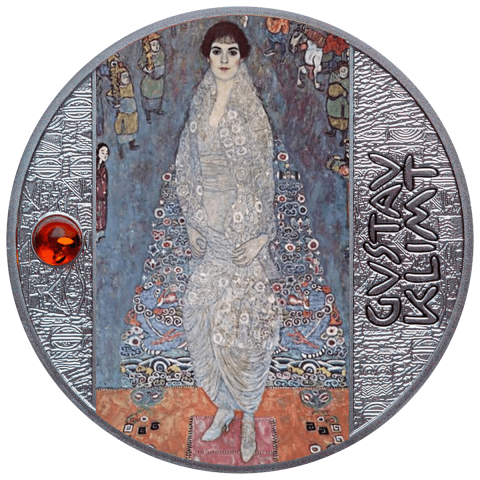 PORTRET BARONESSY ELISABETH BACHOFEN-ECHT GUSTAV KLIMT 17,5 G 500 FRANKÓW CFA KAMERUN 2024