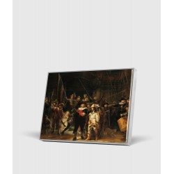 THE NIGHT WATCH - REMBRANDT 2.5 OZ 999 Ag, 750 g 999 Zn, 120 g 999 Cu 10000 CFA FRANCS REPUBLIC OF CHAD 2024