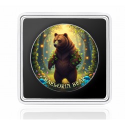BEAR - FOREST TOTEMS 1 OZ 1 DOLLAR UNITED STATES OF AMERICA SILVER COIN 2025