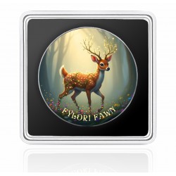 FYLORI FAWN - FOREST TOTEMS 1 OZ 1 DOLLAR UNITED STATES OF AMERICA SILVER COIN 2025