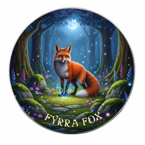 FYRRA FOX - FOREST TOTEMS 1 OZ 1 DOLLAR UNITED STATES OF AMERICA SILVER COIN 2025