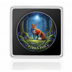 FYRRA FOX - FOREST TOTEMS 1 OZ 1 DOLLAR UNITED STATES OF AMERICA SILVER COIN 2025