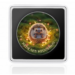 HEDRAEN HEDGEHOG - FOREST TOTEMS 1 OZ 1 DOLLAR UNITED STATES OF AMERICA SILVER COIN 2025