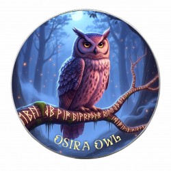 OSIRA OWL - FOREST TOTEMS 1 OZ 1 DOLLAR UNITED STATES OF AMERICA SILVER COIN 2025