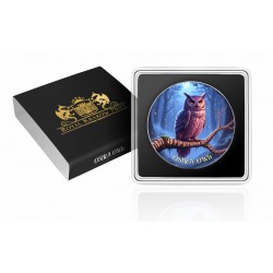 OSIRA OWL - FOREST TOTEMS 1 OZ 1 DOLLAR UNITED STATES OF AMERICA SILVER COIN 2025