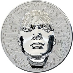 NEUROLINK 3 OZ 20 DOLARÓW SREBRNA MONETA NIUE 2025